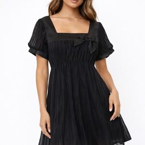 Studio 1940 Chiffon BabyDoll Dress.